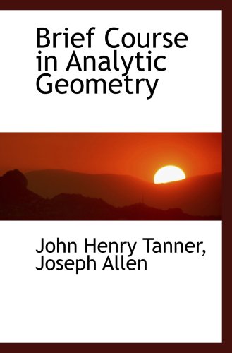 Imagen de archivo de Brief Course in Analytic Geometry a la venta por Revaluation Books