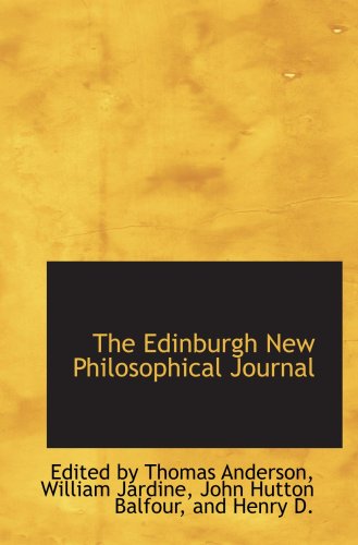 9781103601462: The Edinburgh New Philosophical Journal