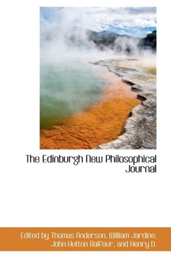 9781103601516: The Edinburgh New Philosophical Journal