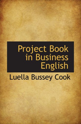 Stock image for Project Book in Business English for sale by Revaluation Books