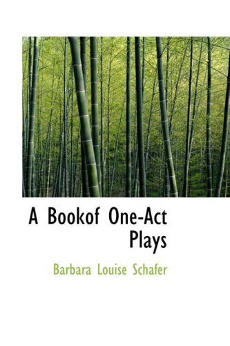 9781103634576: A Bookof One-act Plays