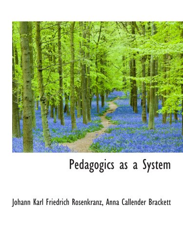 Imagen de archivo de Pedagogics as a System a la venta por Revaluation Books