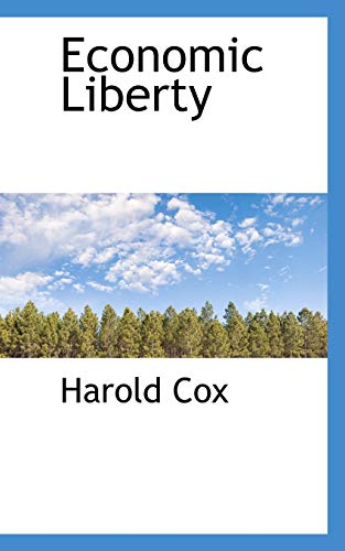 Economic Liberty (9781103709090) by Cox, Harold