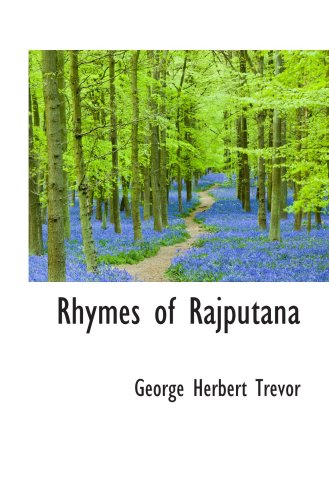Stock image for Rhymes of Rajputana for sale by Revaluation Books