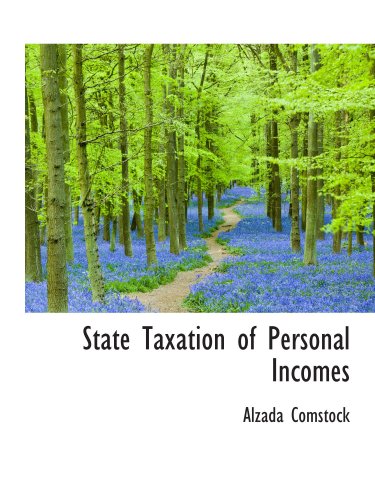 Imagen de archivo de State Taxation of Personal Incomes a la venta por Revaluation Books