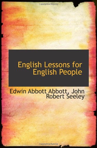 9781103813711: English Lessons for English People