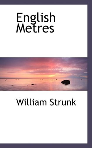 9781103823369: English Metres