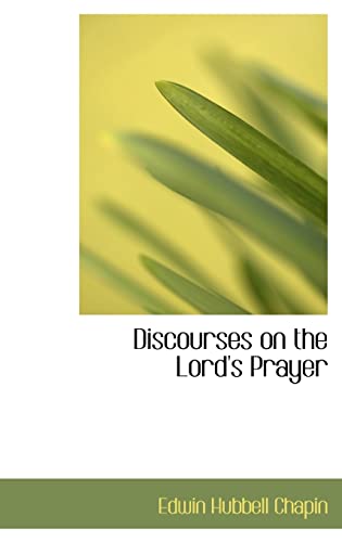 Beispielbild fr Discourses on the Lord's Prayer zum Verkauf von Buchpark