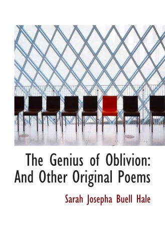 9781103871711: The Genius of Oblivion: And Other Original Poems