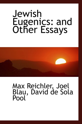 9781103874842: Jewish Eugenics: and Other Essays