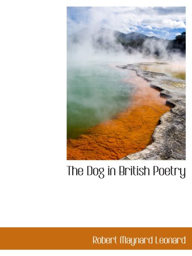 9781103942541: The Dog in British Poetry