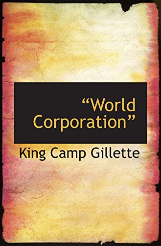 Stock image for World Corporation? for sale by Revaluation Books