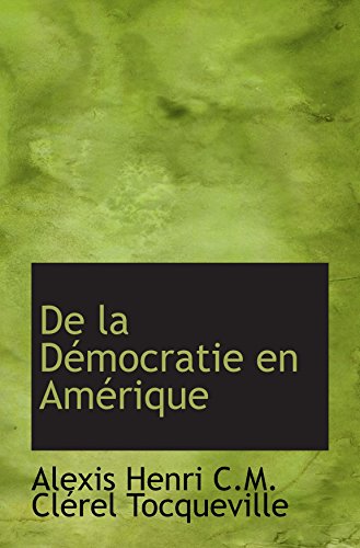 9781103959341: De la Dmocratie en Amrique