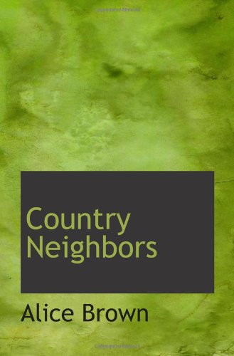 Stock image for Country Neighbors for sale by Revaluation Books