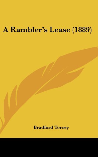 A Rambler's Lease (9781104008925) by Torrey, Bradford