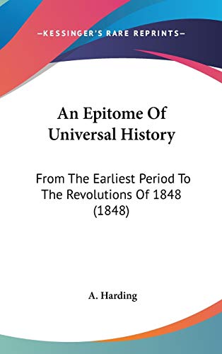 9781104032166: An Epitome Of Universal History