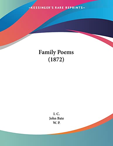 Beispielbild fr Family Poems zum Verkauf von Books Puddle
