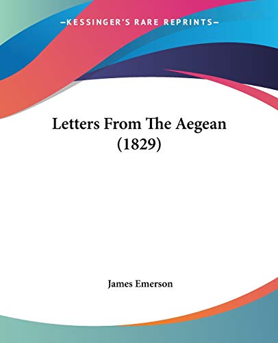 9781104141134: Letters From The Aegean (1829)
