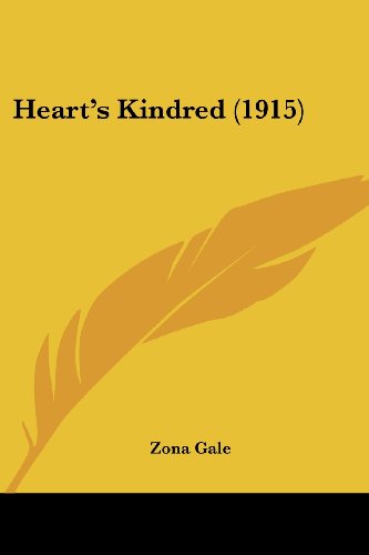 Heart's Kindred (9781104175009) by Gale, Zona