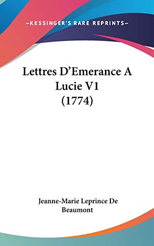 9781104285951: Lettres D'emerance a Lucie