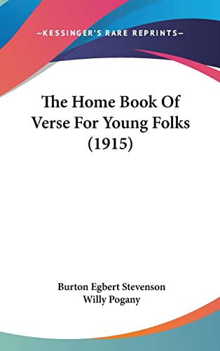 9781104355074: The Home Book of Verse for Young Folks