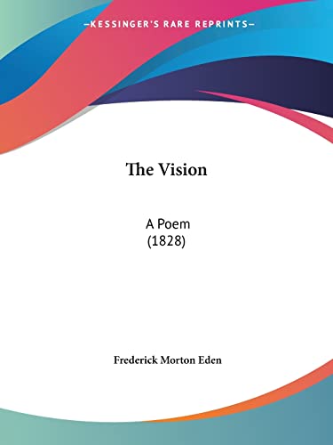 Stock image for The Vision: A Poem (1828) for sale by California Books