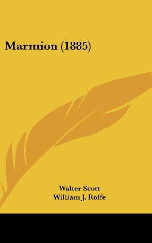 Marmion (1885) (9781104572457) by Scott, Walter