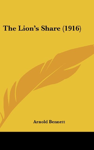 9781104580834: The Lion's Share (1916)