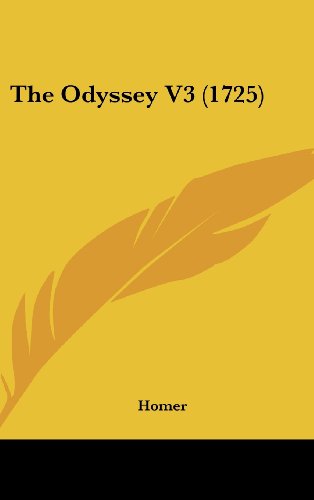 The Odyssey V3 (1725) (9781104694104) by Homer