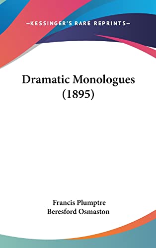 Dramatic Monologues (1895)