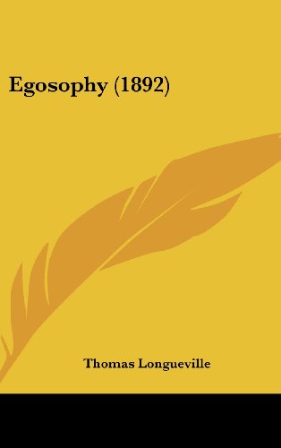 9781104793197: Egosophy (1892)