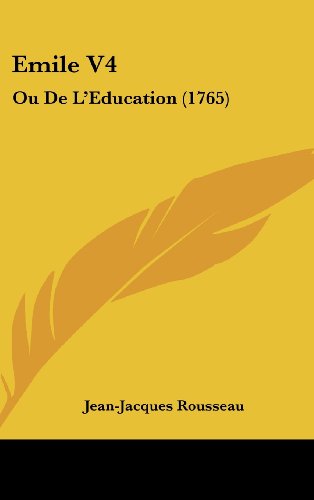 9781104825379: Emile V4: Ou de L'Education (1765)
