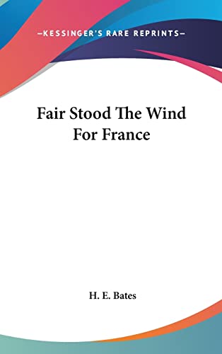 fair stood the wind fair stood the wind