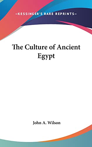 9781104846862: The Culture of Ancient Egypt