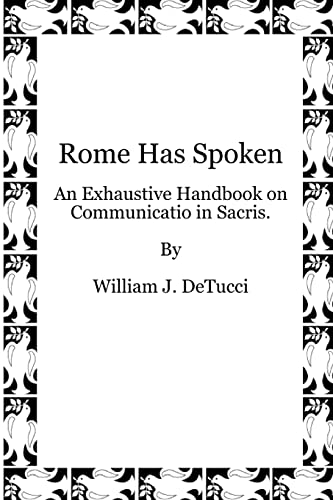 Stock image for Rome Has Spoken for sale by GreatBookPrices
