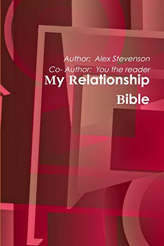 Imagen de archivo de My Relationship Bible a la venta por Chiron Media