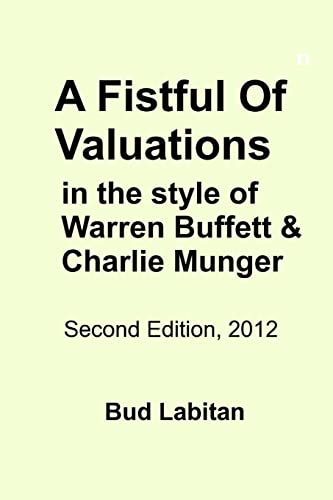 Beispielbild fr A Fistful Of Valuations, Second Edition zum Verkauf von GreatBookPrices