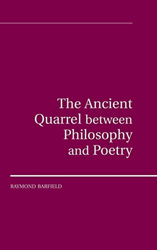 9781107000322: The Ancient Quarrel Between Philosophy and Poetry