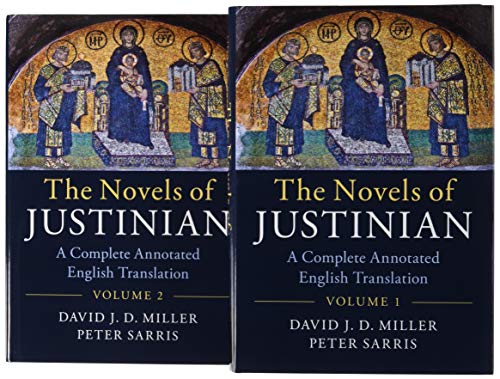 Imagen de archivo de The Novels of Justinian: A Complete Annotated English Translation (2 Hardback books) a la venta por Revaluation Books
