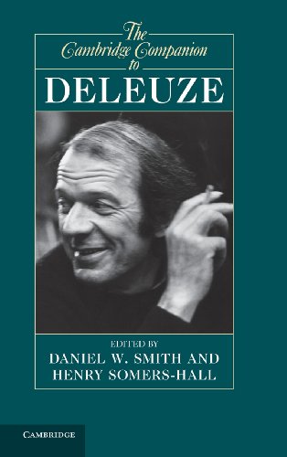 Imagen de archivo de The Cambridge Companion to Deleuze (Cambridge Companions to Philosophy) a la venta por HPB-Red