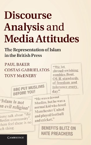 Stock image for Discourse Analysis and Media Attitudes The Representation of Islam in the British Press for sale by Michener & Rutledge Booksellers, Inc.
