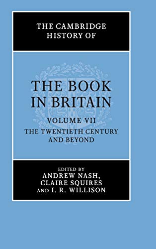 Beispielbild fr The Cambridge History of the Book in Britain (Volume 7) zum Verkauf von GF Books, Inc.