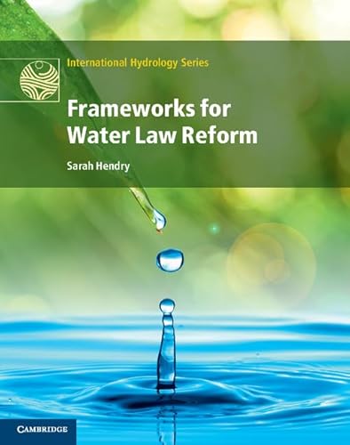 Stock image for Frameworks for Water Law Reform for sale by Blackwell's