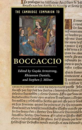 9781107014350: The Cambridge Companion to Boccaccio (Cambridge Companions to Literature)