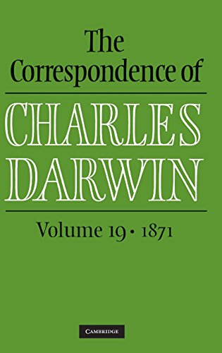 9781107016484: The Correspondence of Charles Darwin: Volume 19, 1871