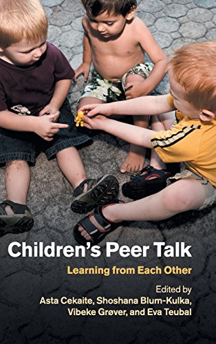 Imagen de archivo de Children's Peer Talk: Learning from Each Other a la venta por Labyrinth Books