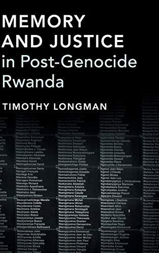 Stock image for Memory and Justice in Post-Genocide Rwanda for sale by Blackwell's