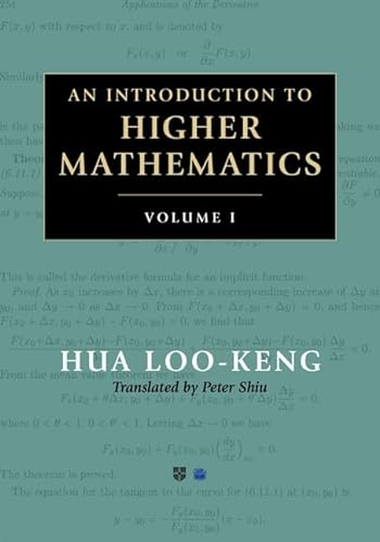 Stock image for An Introduction to Higher Mathematics 2 Volume Set (The Cambridge China Library) for sale by Powell's Bookstores Chicago, ABAA