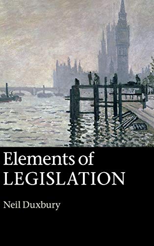 Imagen de archivo de Elements of Legislation a la venta por Lucky's Textbooks