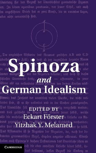 Beispielbild fr Spinoza and German Idealism zum Verkauf von PsychoBabel & Skoob Books